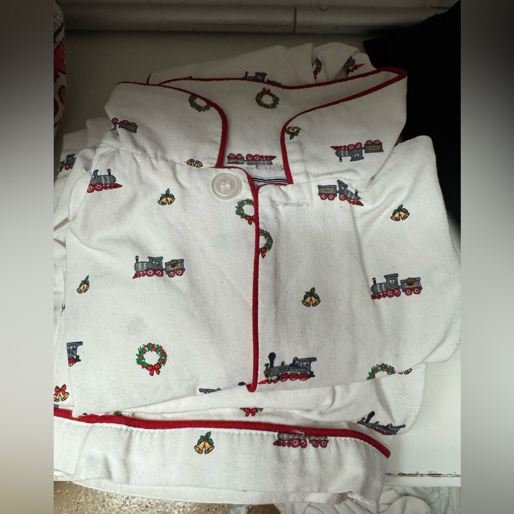 Petite Plume Kid's Arctic Express Holiday Twill Pajama